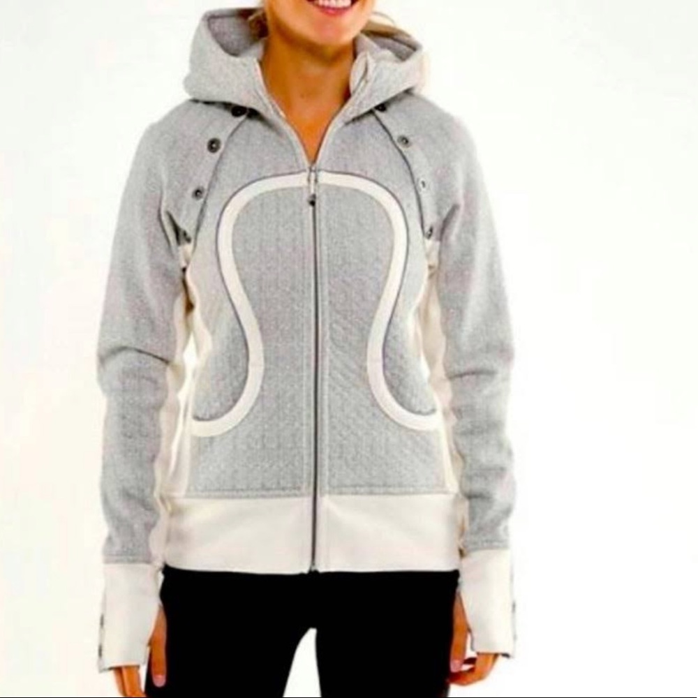 RARE Lululemon Scuba Hoodie with detachable sleeve